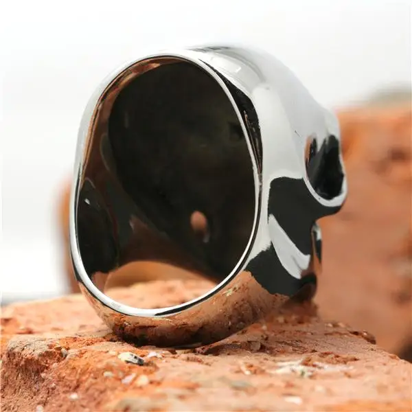 Мужское кольцо из нержавеющей стали 316L в стиле панк готика классное большое