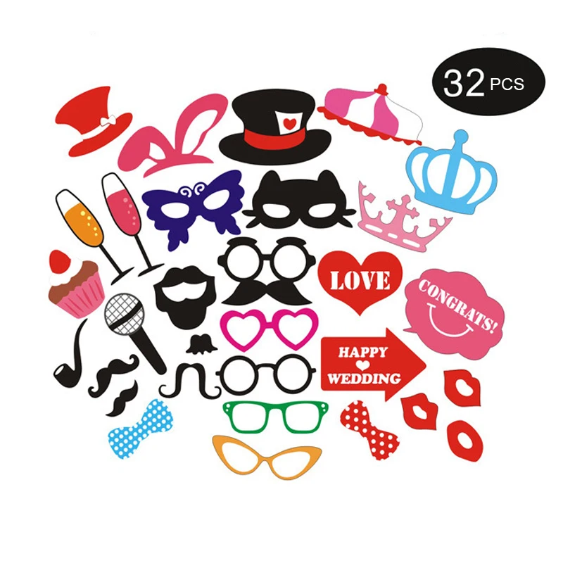 Фото стенд реквизит День рождения украшение для вечевечерние искусственные