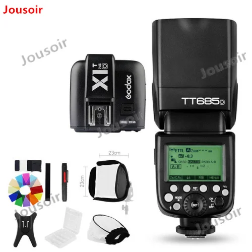 Godox TT685O 2 4G HSS TTL GN60 Вспышка Speedlite + X1T-O комплект передатчика триггера для O Panasonic