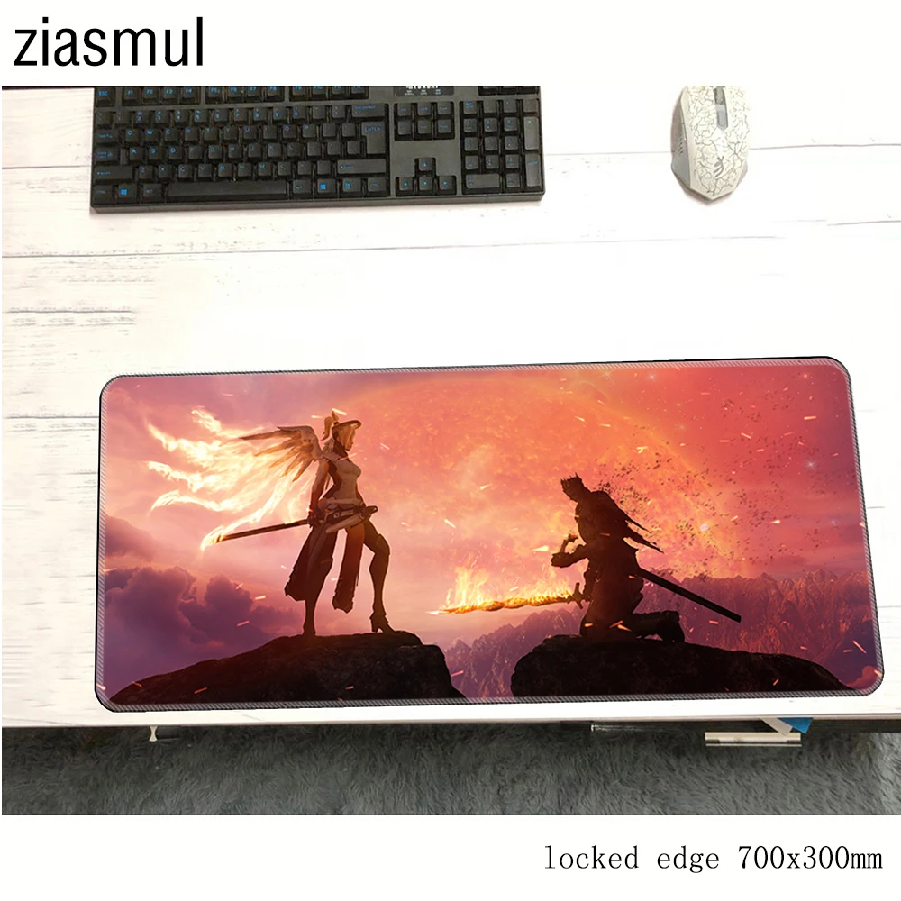 Коврик для мыши dark souls 700x300x3 мм коврики xl компьютерный Для Мыши игровые аксессуары