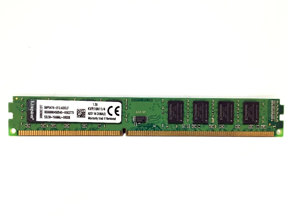 Оперативная память Kingston для ПК модуль памяти настольного компьютера DDR3 2 Гб 4 8 PC3