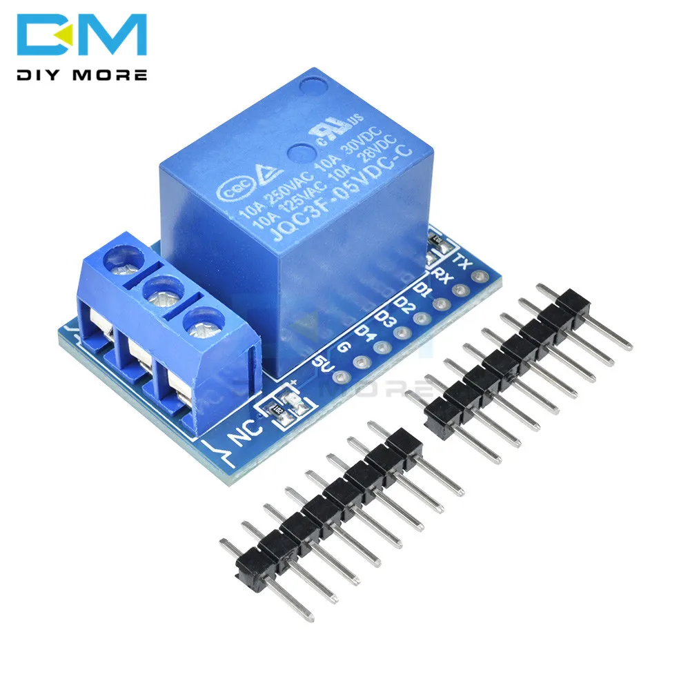 Релейный модуль ESP8266 V2 для WeMos D1 Mini макетная плата релейный Arduino | Электронные