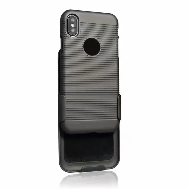 2 in one 7 8 plus CASE sports waist Belt Clip phone Cases For iphone XS MAX X 10 6s 5s cover kickstand holder HARD |