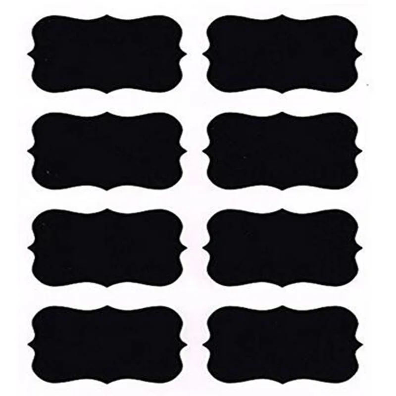 Этикетки для классной водоотталкивающей пленки и Стикеры банок панелей Черные