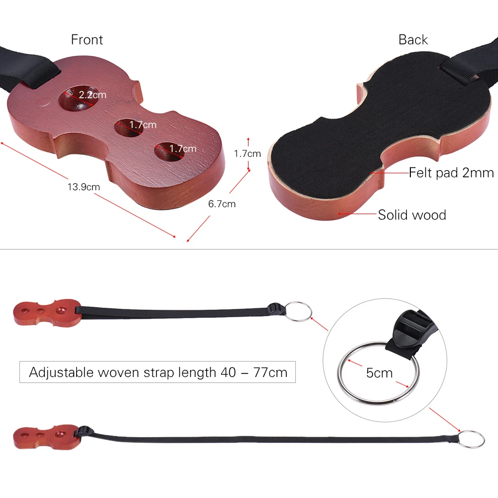 Противоскользящий держатель для виолончели из твердой древесины подставка