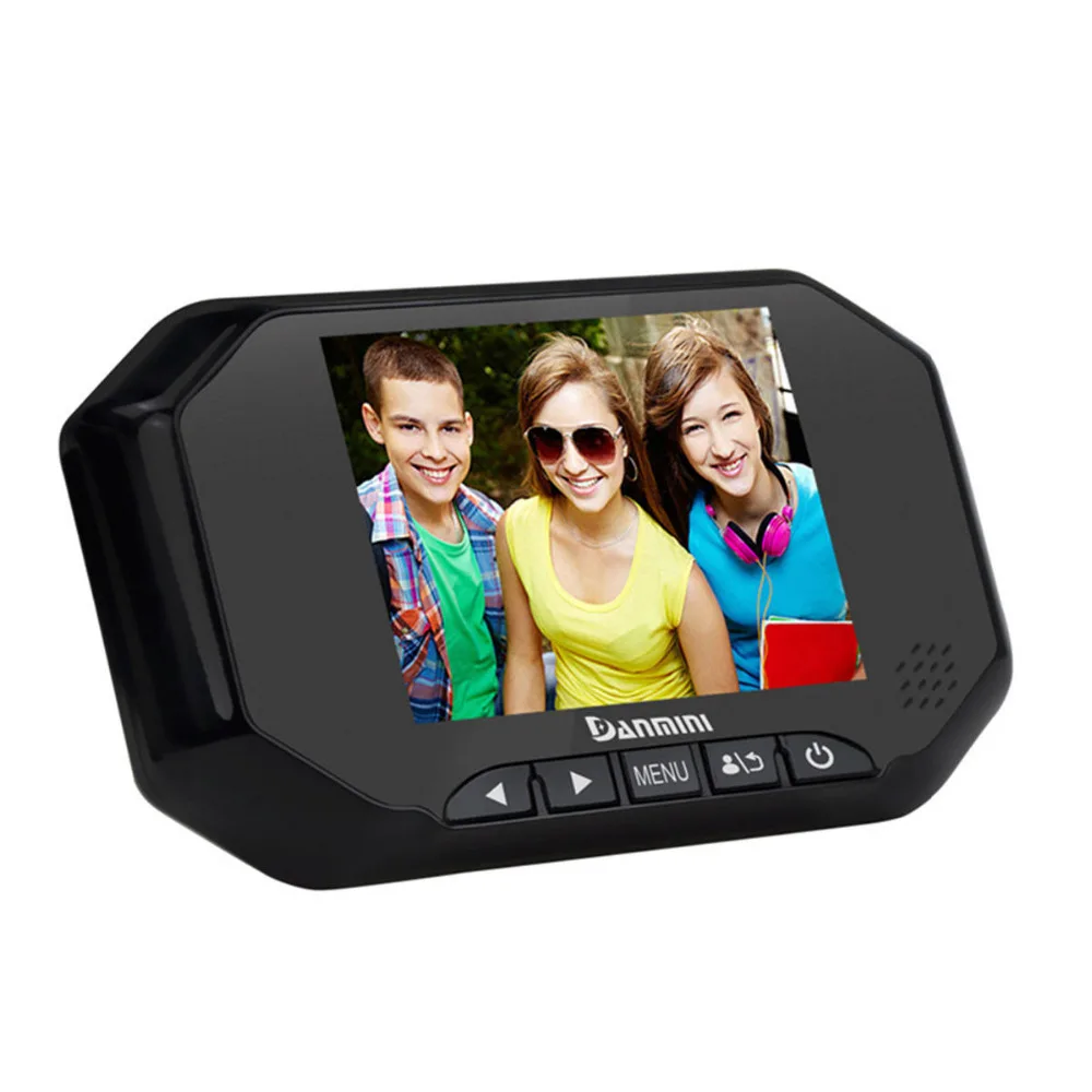 DANMINI 3 5 дюймов умный цифровой дверной глазок просмотра 2.0MP дверь камера ИК ночного