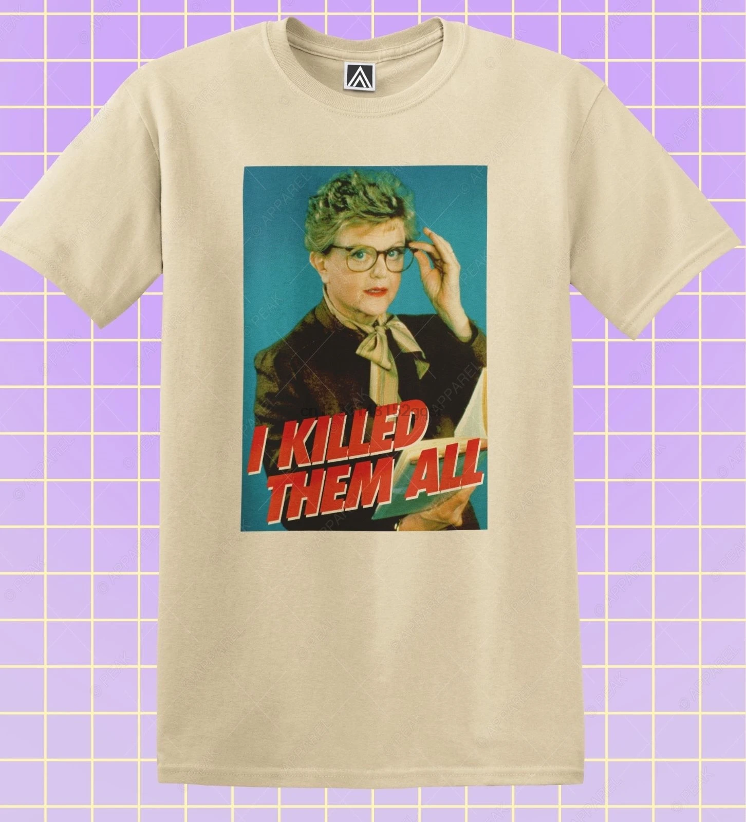 Футболка Angela lansbery футболка с надписью &quotKill Them Tee Fletcher Gay tv LGB Pride Top&quot|Мужские