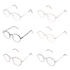 Женские очки кошачий глаз в стиле ретро для близорукости оптические круглые металлические очки Плоские зеркальные очки-1,0-1,5-2,0-2,5-3,0-3,5-4,0-5,0