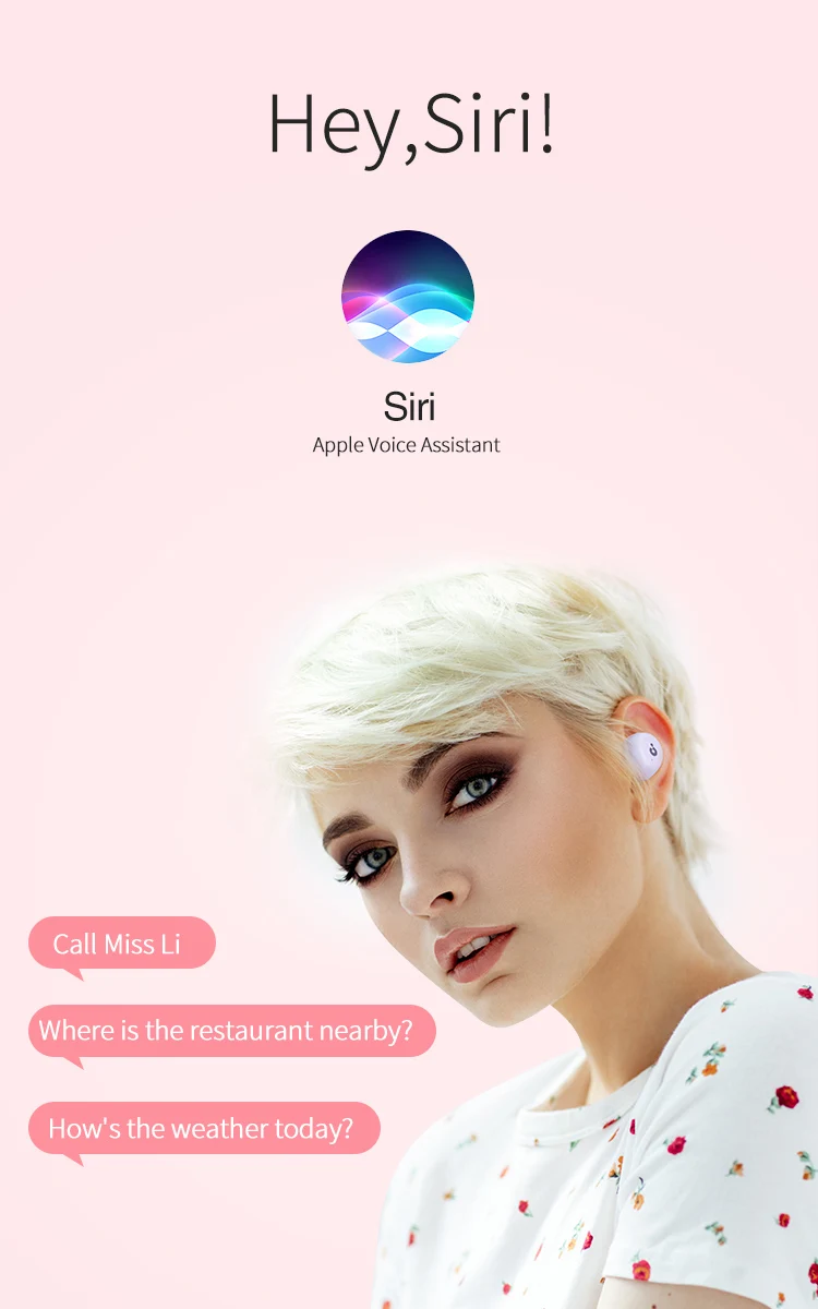 A8 TWS Bluetooth 5,0 наушники настоящие беспроводные 3D стерео наушники Bluetooth гарнитура портативная для девушек женщин леди подарок