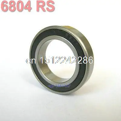 6804 2RS Si3N4 Керамический шарикоподшипник с резиновым уплотнением 61804 деталь