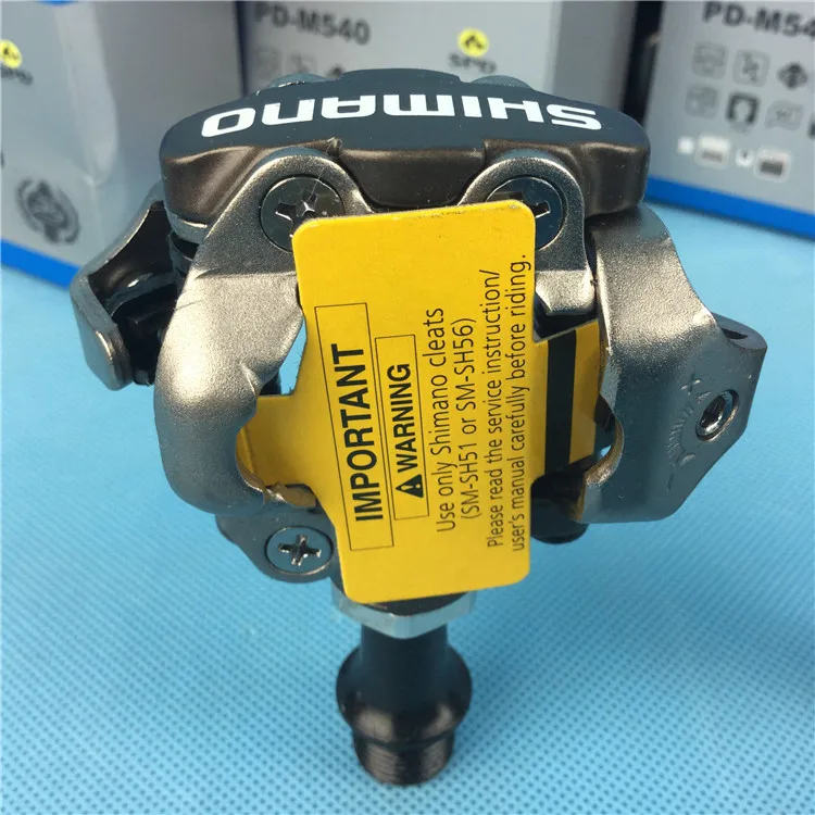 Оригинальные SHIMANO PD-M540 SPD педали горный велосипед самоблокирующиеся педали MTB велосипед педали с шипами