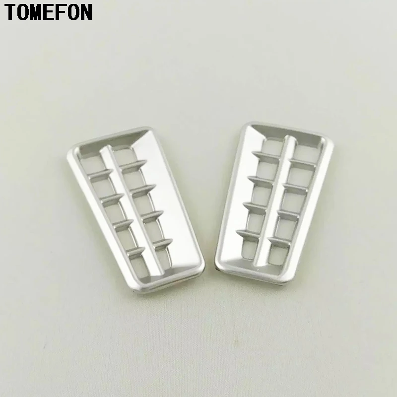 TOMEFON ABS хром матовый Кондиционер Верхняя крышка выхода отделка вентиляционное