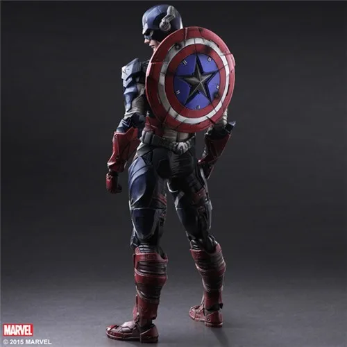 Игровые искусства 27 см Marvel Капитан Америка Супер Герой фигурку игрушки | Игрушки