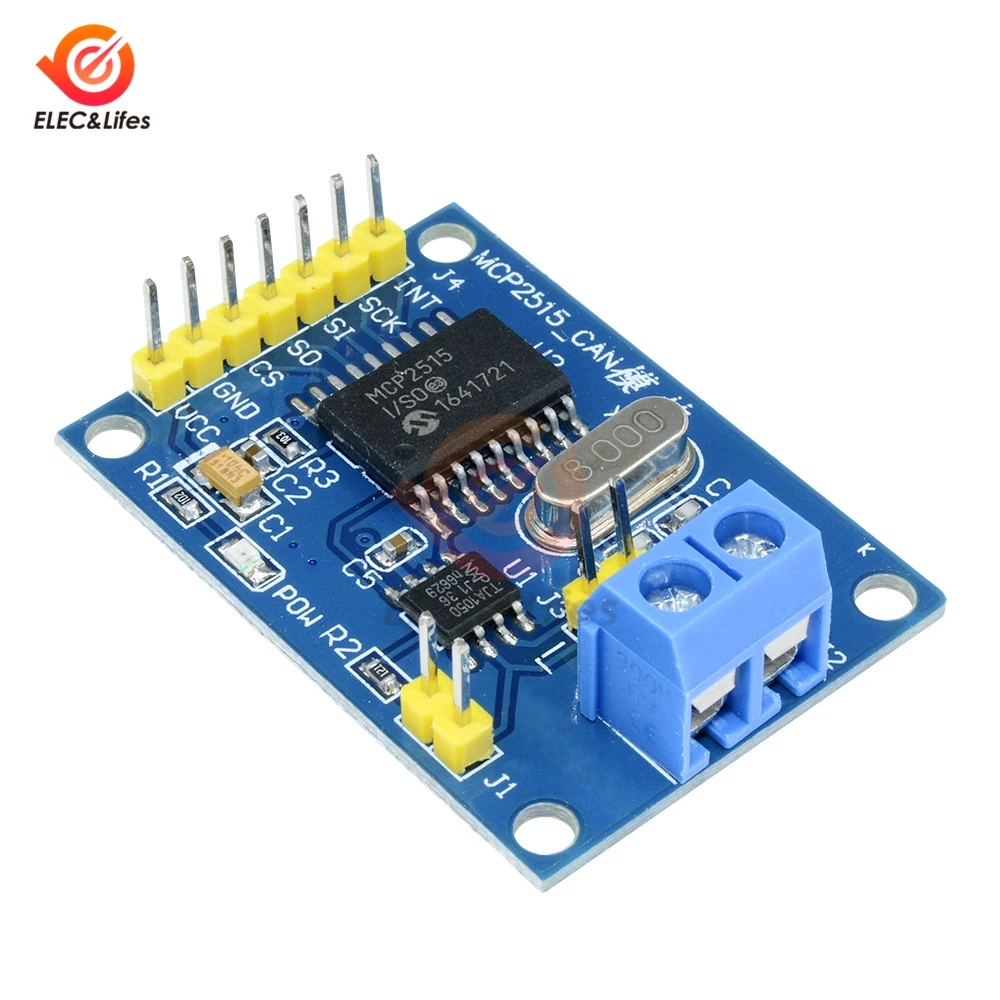 MCP2515 плата модуля CAN TJA1050 приемник SPI для Arduino 51 MCU контроллер рычага передача