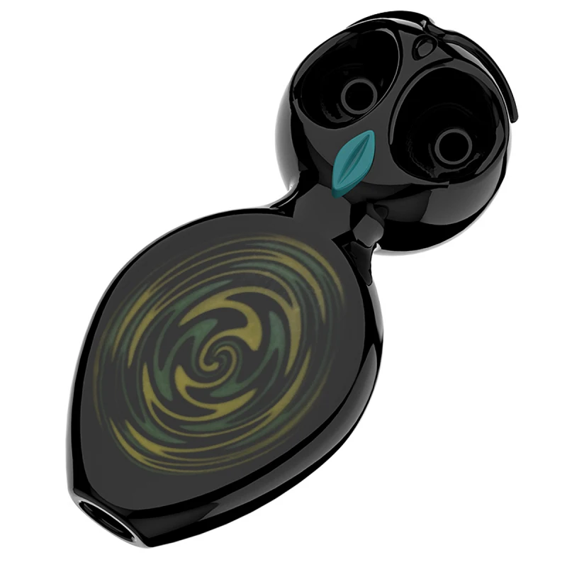 

Creative Smoking Pipe Portable Glass Pipe tobacco Herb Available Pipes Owl pattern Tobacco Tube tobacco Pipes Cigar Accessories