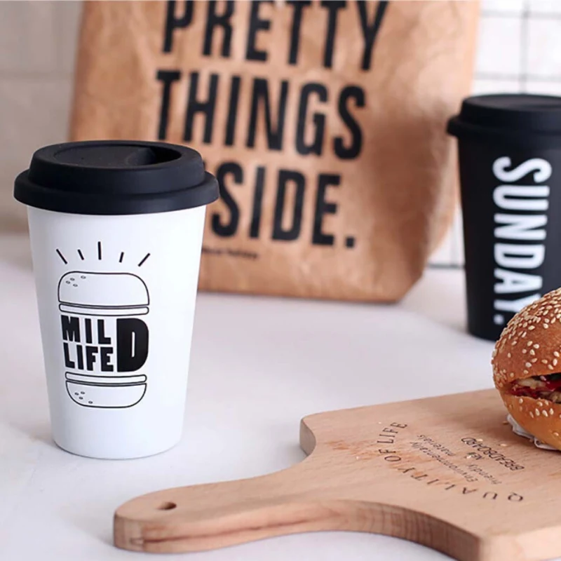 Портативная Термокружка для путешествий ручная чашка кофейная сока из