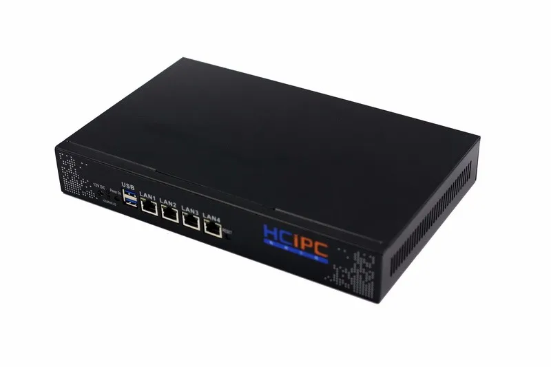 HCiPC B201-M12 HCL-SJ1900-4LA, BayTrail 82583V 4LAN мини брандмауэр Barebone, 4LAN мини маршрутизатор, мини ПК, 4LAN материнская плата