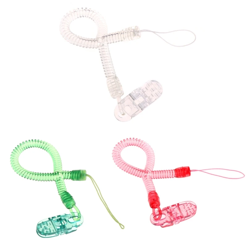 

Baby Kids Boy Girl Chain Clip Holders Dummy Pacifier Soother Nipple Leash Strap