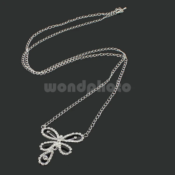 Hot Sexy Rhinestone Butterfly Bikini Body Waist Belly Chain Link Jewelry Gift |