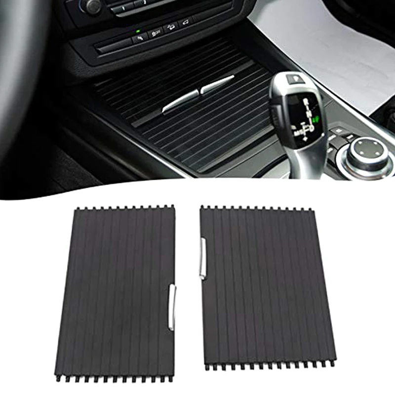 

Hot 1 Set Center Console Roller Blind Cover Assembly for BMW X5 X6 E70 E71 2007-2014 BX*