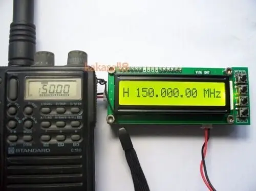 Счетчик частоты для любительских радиоусилителей 0 1 1100 МГц ГГц|tester radio|tester metertester