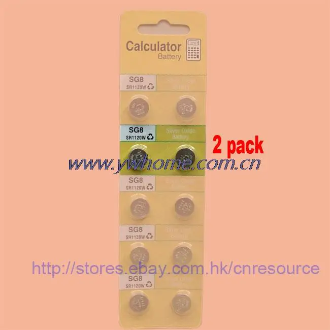 2 батареи для часов из оксида серебра SG8 1120 391 SR1120SW|watch battery|silver oxide batterybattery watch |