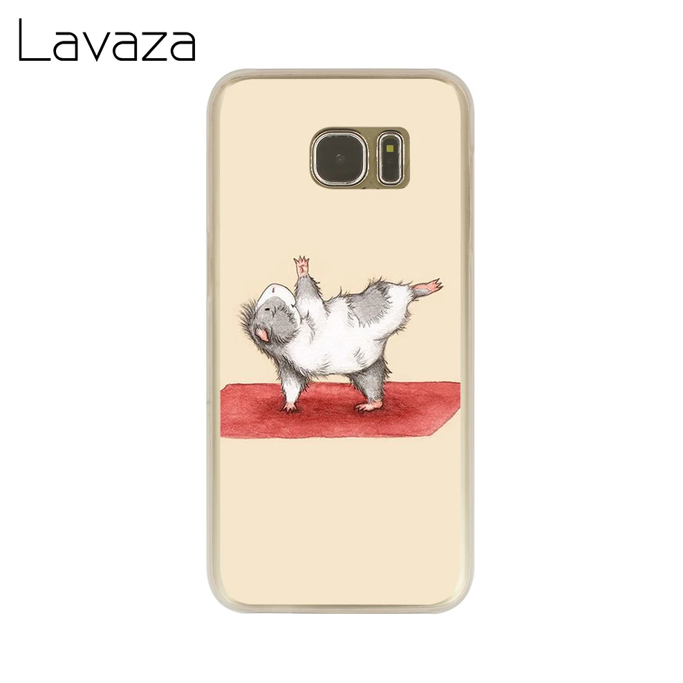 Lavaza Йога морские свинки арт чехол для телефона samsung Galaxy J7 J6 J5 J3 J1 J2 2018 2017 2016 2015 US EU
