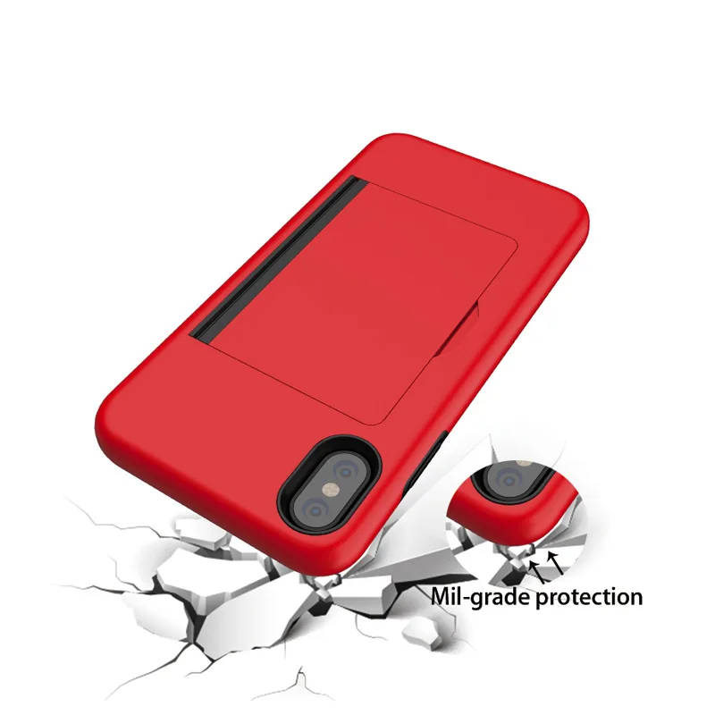 Деловой чехол ярких цветов для iPhone X, XS, 7, 8 Plus, XS MAX, 6, чехол с откидной крышкой и отделениями для карт, чехол для iPhone XR, 7, 7+, 6, 6 S, X 10, Fundas