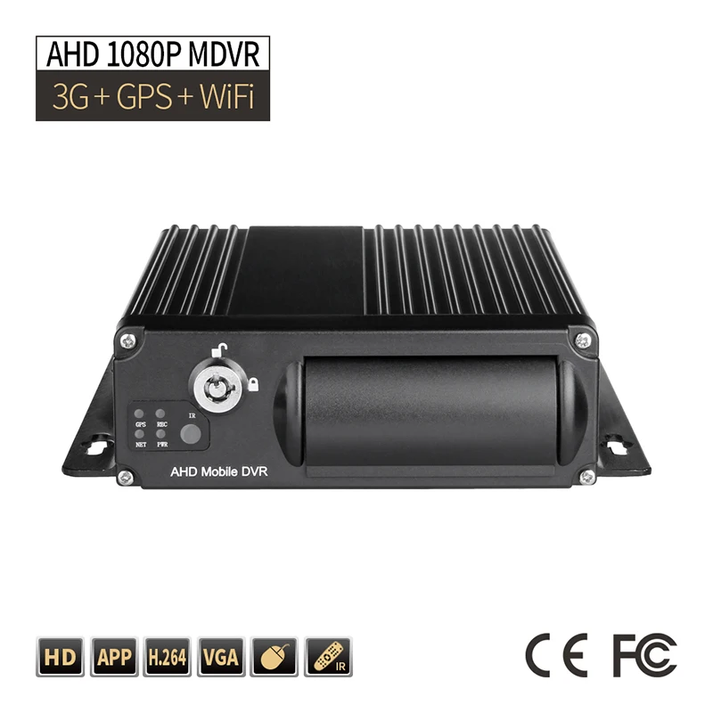 3G + GPS WIFI 4CH 1080P MDVR двойная sd карта 256G ПК/телефон удаленный монитор трек Запись видео