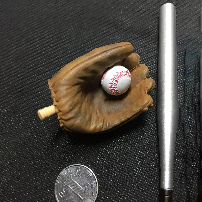 1/6 Scale Model Baseball Full set Bat Metal Alloy Gloves Suit Set Toy for 12&quot Action Figure Accessory | Игрушки и хобби