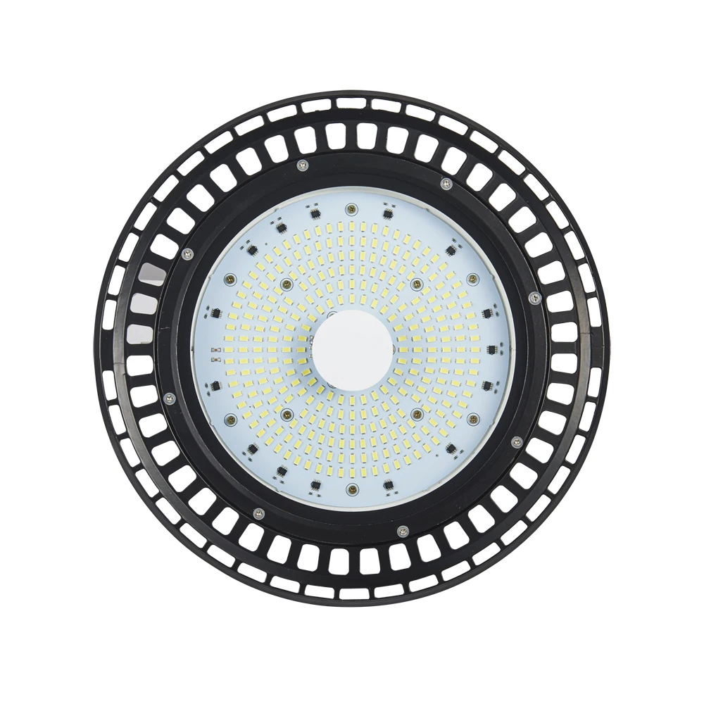 

GERUITE 100W UFO Industry Lamp SMD 5730 LED Hall Light 220V 110V Mining High Bay Lights Industrial Lighting