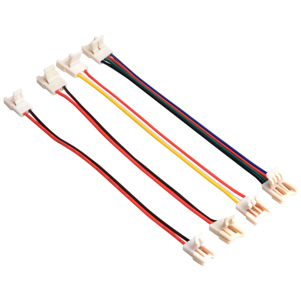 10 шт. 2pin 3pin 4pin тонкий разъем для светодиодной ленты 8 мм 3528 5050 Светодиодная лента