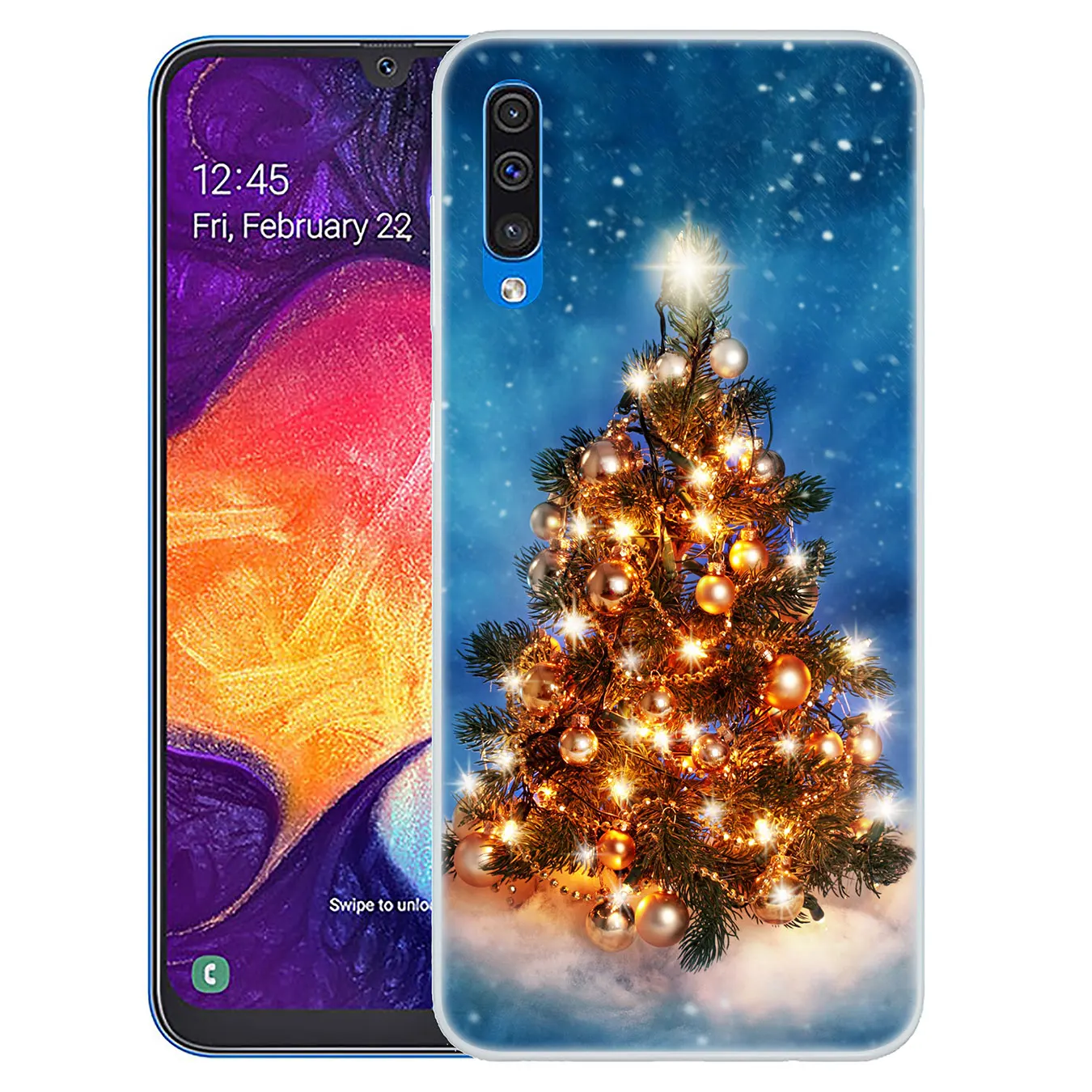 Твердый чехол для телефона Lavaza Merry Christmas happy New Year DOG Samsung Galaxy A20E M40 M30 M20 M10 A10 A20 A30 A40 A50
