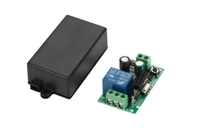 AC85v 110v 120v 220v 240v 1 ch RF wireless remote control switch 1* receiver+1* transmitter POWER ON/OFF | Электроника
