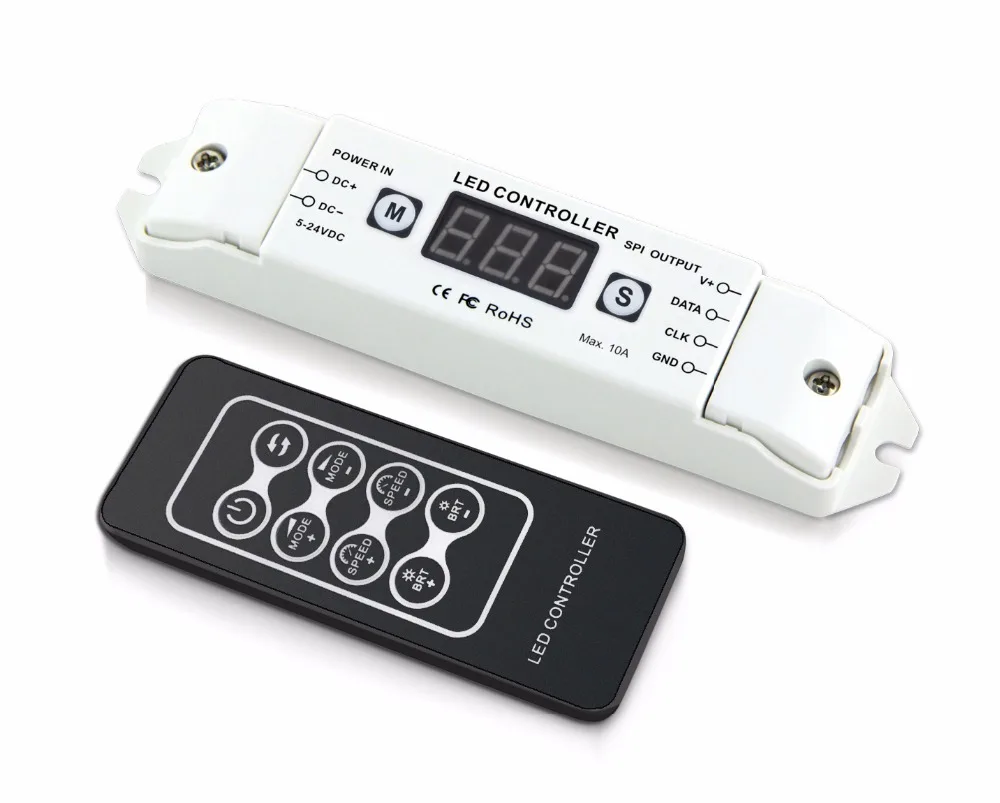 

BC-201; LED RF pixel controller;DC5-24V input