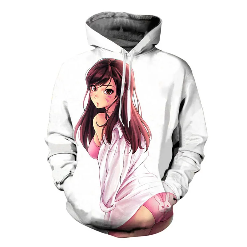 SOSHIRL сексуальная уличная одежда для девочек Kawaii Hero of My Storm мужские толстовки с