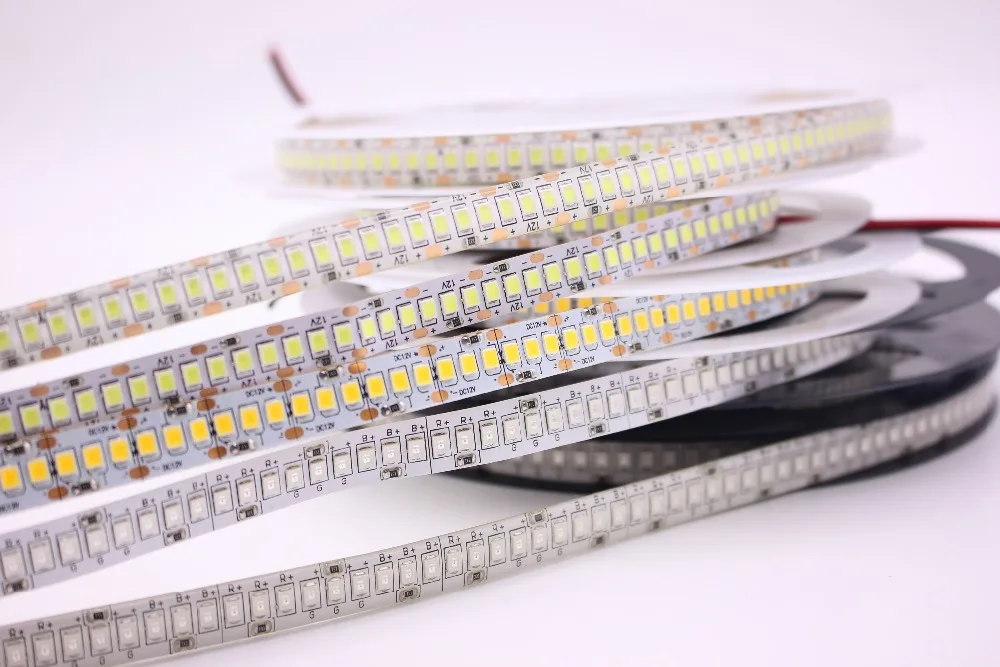 Светодиодная лента 2835 3528 SMD 240 светодиодов/м 12 В постоянного тока
