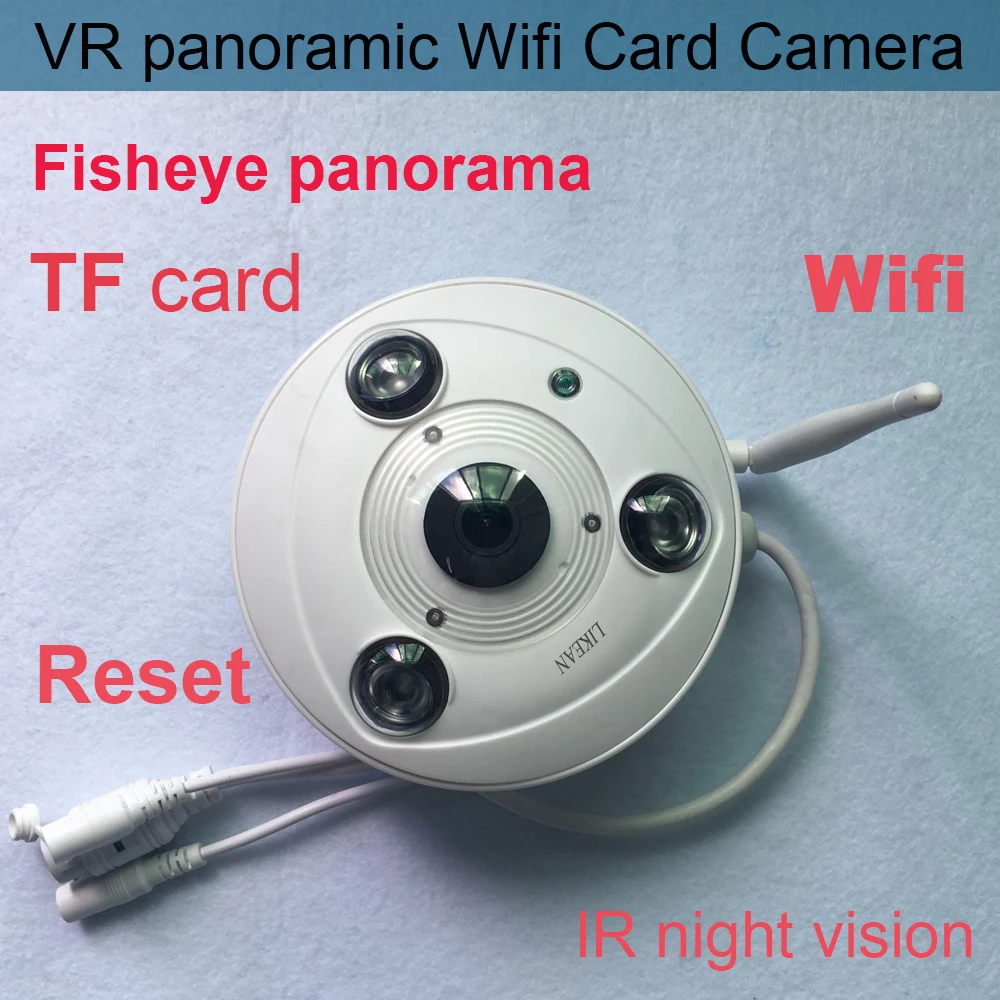 Панорамный Ip-камера 960 P Дополнительный Wi-Fi Камера 360 Градусов электронной PTZ Рыбий