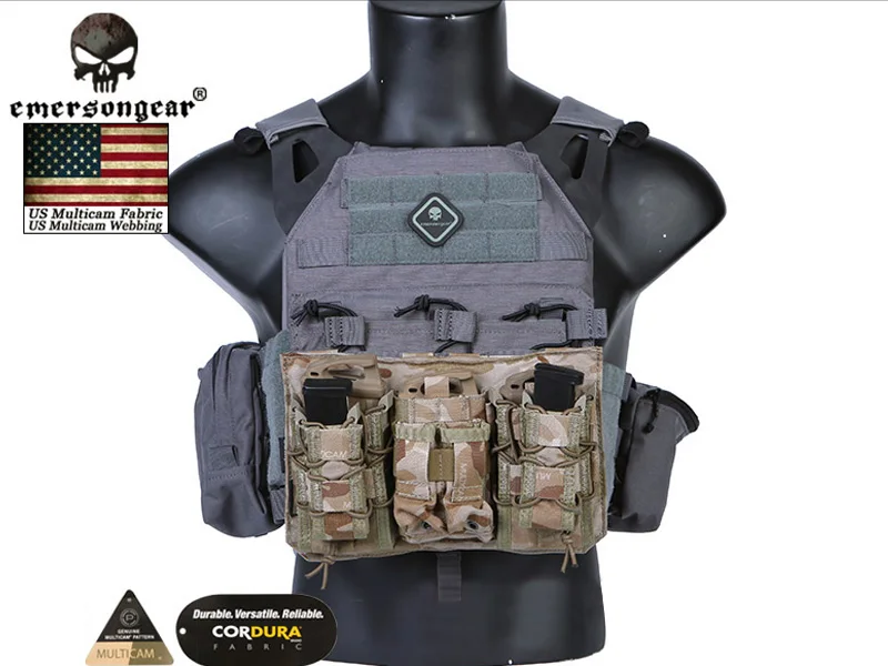 Emersongear модульная панель для несущей пластины боевой Молл пистолет тройной