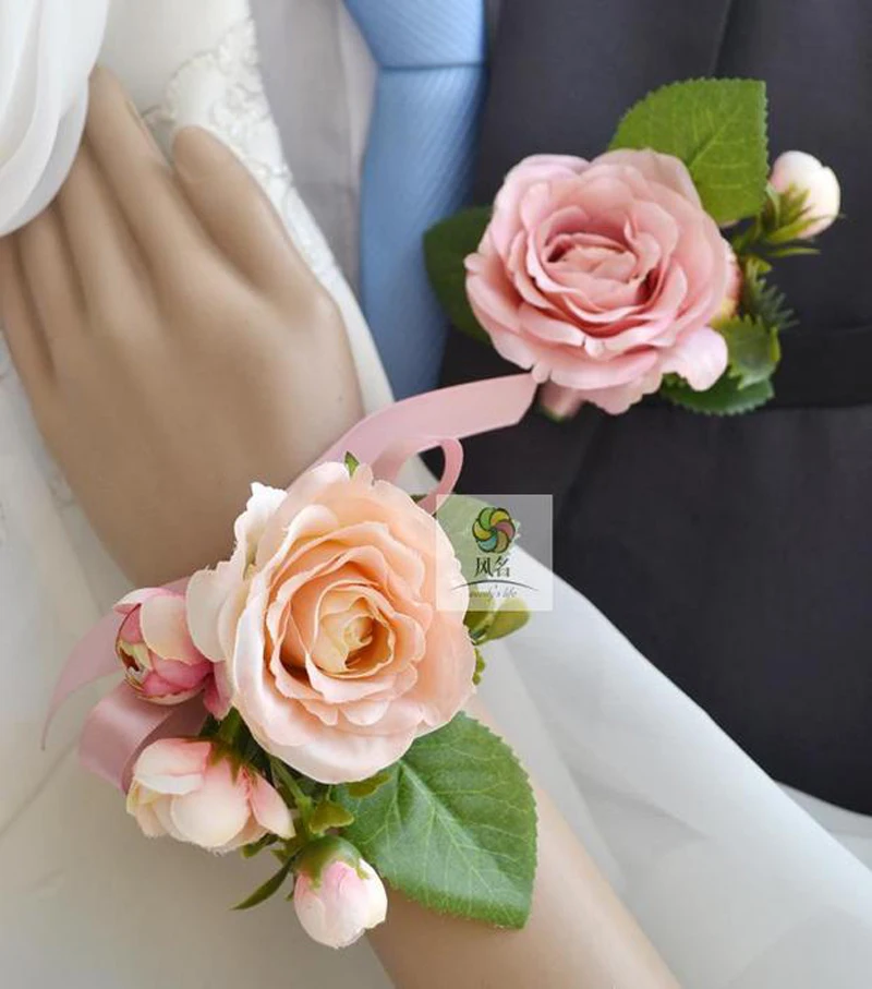 Цветы искусственные ручной работы для подружки невесты 1 шт. -