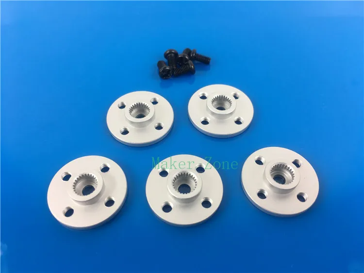 10 шт./лот металлический серводвигатель руль маленькие дисковые стенты MG995 MG996R и т.