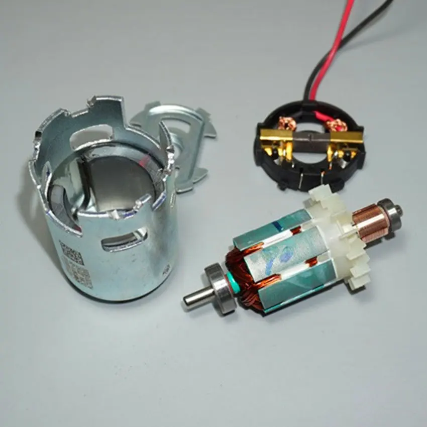 Высокоскоростной 887 Мотор DC 12 V 24 V 36 V двойной шариковый подшипник двигатель высокой мощности компенсация угольной щетки 5700-17500 rpm вал диаметром 5 мм