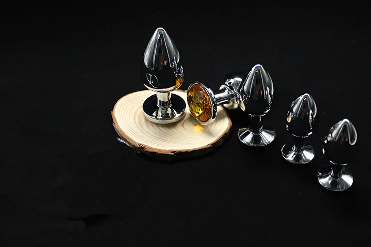 Металлическая Анальная пробка стимуляторы для задней двери анальный