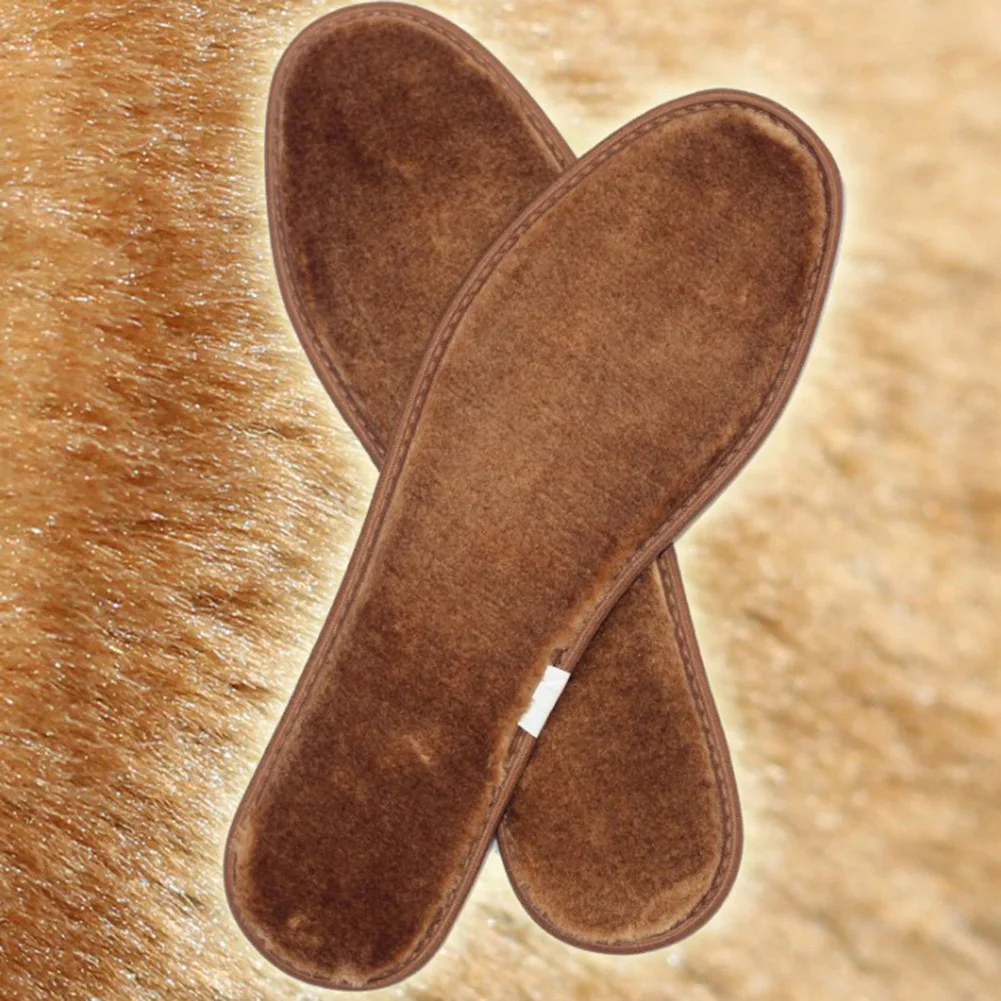 

Thickened Wool Insoles Unisex Winter Cashmere Thermal Imitation Fur Shoes Pad Fleece Keep Warming Women Men Casual Boot Insoles