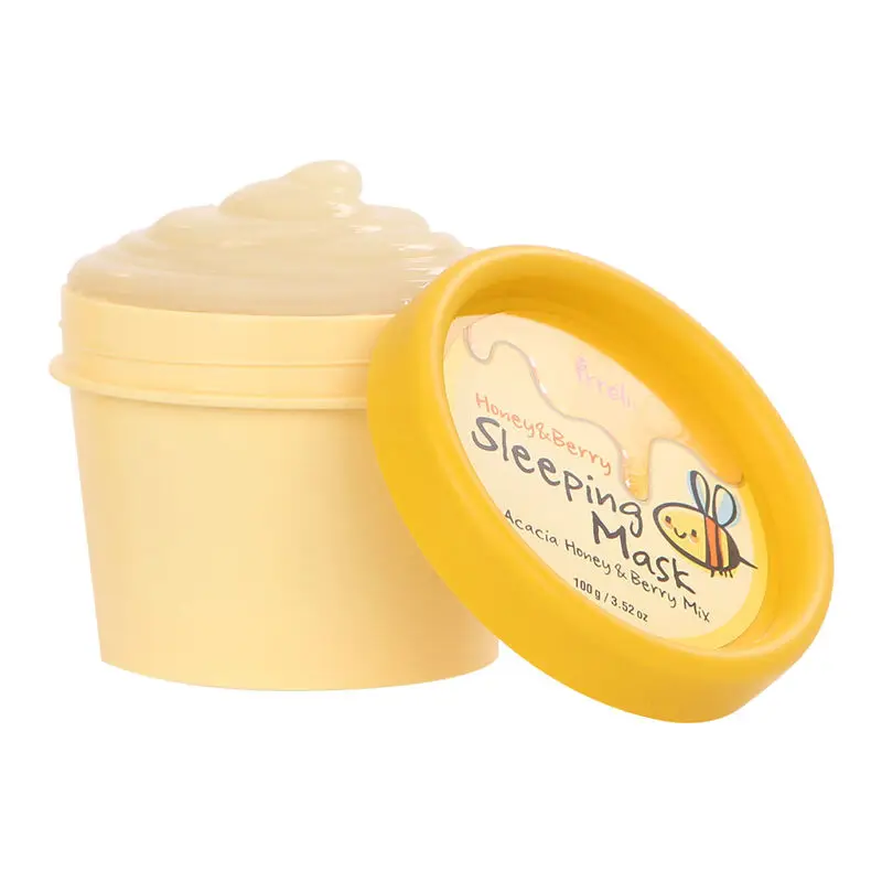 Ночная маска PRRETI Honey Berry 100 г для лица витамин С коллагеновая гиалуроновая кислота