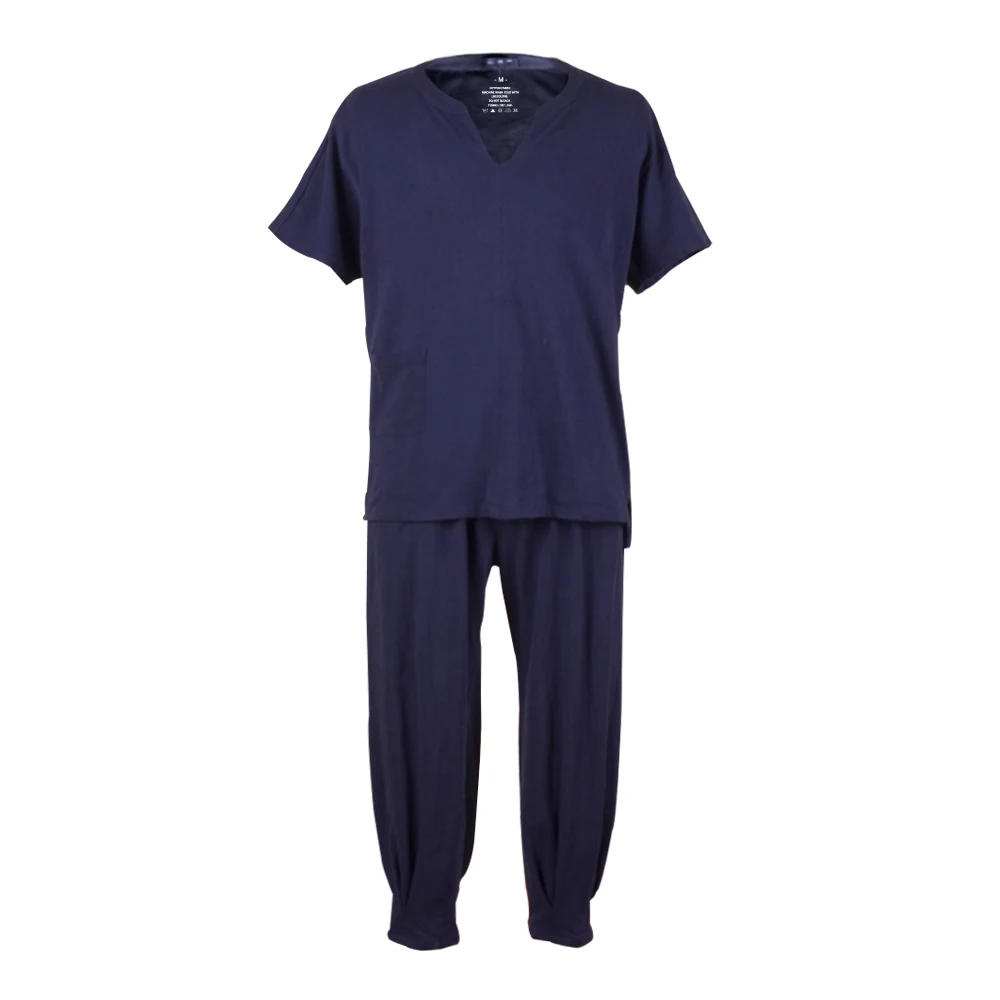 Рубашка мужская из хлопка и льна повседневная Сорочка свободного кроя сорочка