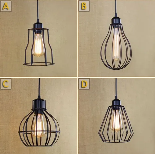 

Loft Iron Art Droplight Edison Vintage Industrial Lighting Pendant Light Fixtures For Dining Room Hanging Lamp Lampara Colgante