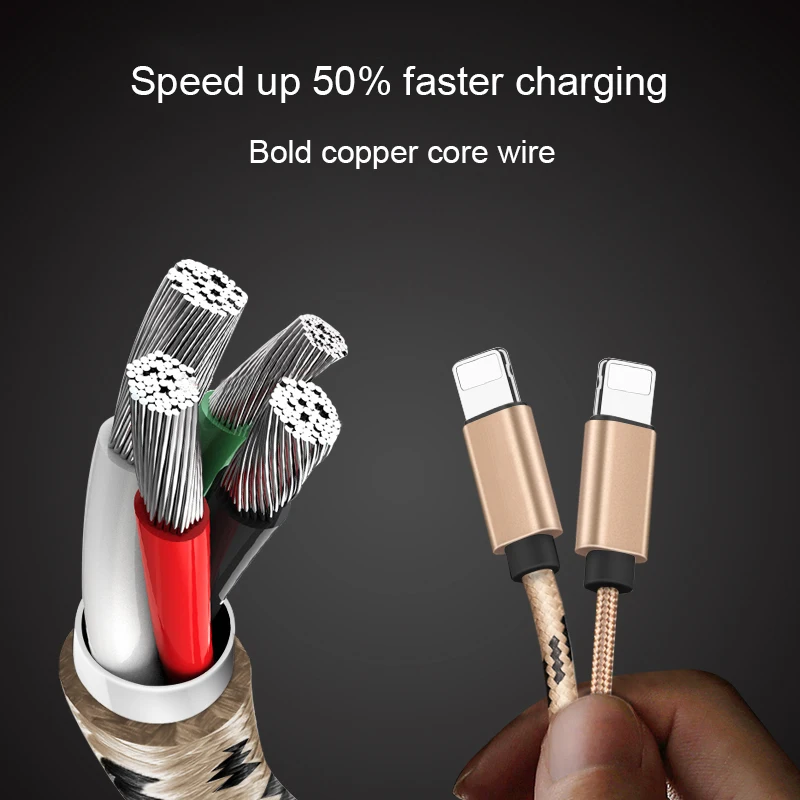 USB шнур для передачи данных оригинальное зарядное устройство iphone кабель Xs max Xr X 8 7