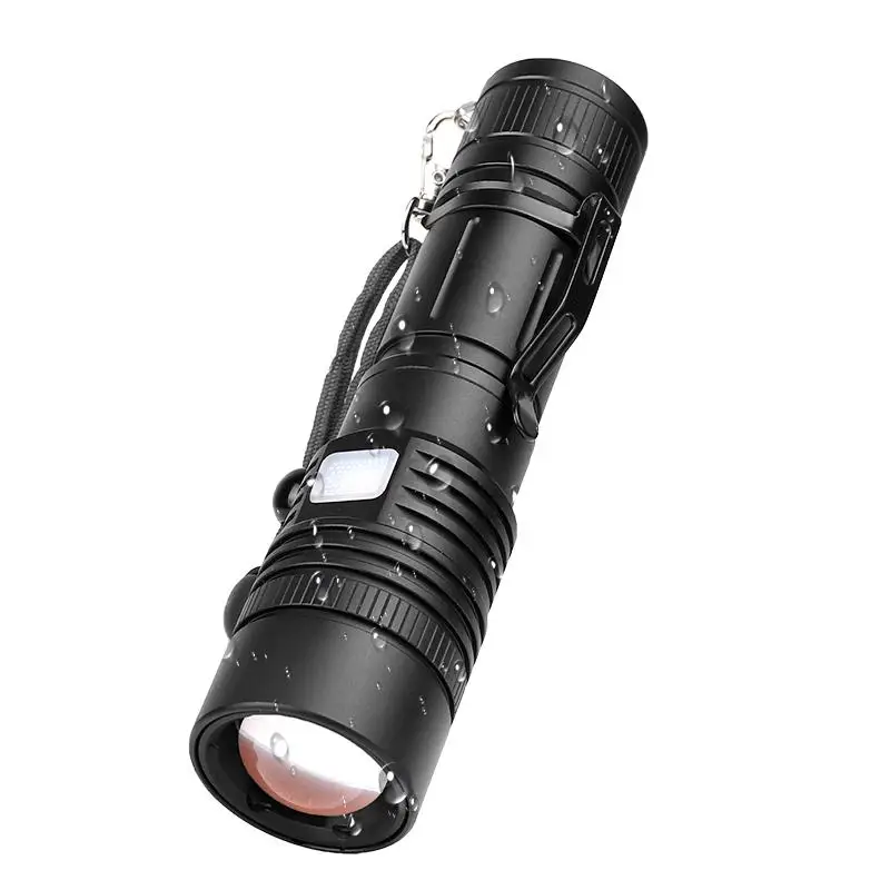 Светодиодный фонарь DSstyles XHP 50 с usb зарядкой яркий фонарик для кемпинга и пешего