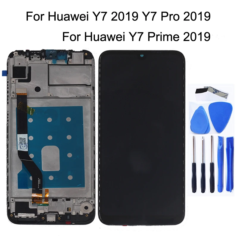 Оригинальный ЖК дисплей для Huawei Y7 Pro 2019 сменный дигитайзер сенсорного экрана